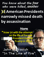 Four out of 45 US presidents have been assassinated over the course of American history.  But many more chief executives escaped assassination attempts thanks to heroic bystanders, diligent guards, misfiring pistols, and crazy luck.
